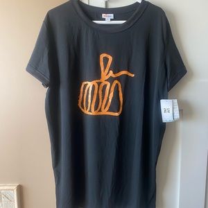 LuLaRoe 2XL Halloween Liv T Pumpkin